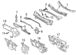 Diagram for Volkswagen Passat Dash Panels - 561-803-155