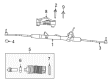 Diagram for Volkswagen Routan Rack and Pinions - 7B0-422-055-B
