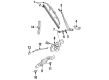 Diagram for Volkswagen Golf Windshield Wiper Arms - 1H6-955-707