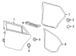Diagram for 2009 Volkswagen Jetta Weather Strip - 1K9-839-701-5AP
