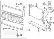 Diagram for Volkswagen Radiator - 3QF-121-251-E