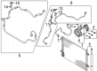 Diagram for Volkswagen Passat A/C Condenser - 561-820-411