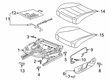 Diagram for Volkswagen Occupant Detection Sensor - 17A-963-556-E