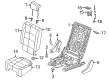 Diagram for Volkswagen Seat Cushion Pad - 5NN-885-376-A