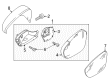 Diagram for Volkswagen Passat Side View Mirrors - 561-857-507-M-9B9