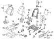 Diagram for Volkswagen Power Seat Switch - 3CN-959-777-QWA