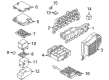 Diagram for Volkswagen Relay Boxes - 1J0-937-617-B