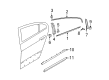 Diagram for Volkswagen Passat Door Moldings - 3AF-839-644-B-7Z7