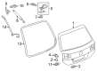 Diagram for Volkswagen Touareg Liftgates - 7P6-827-025-B
