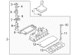 Diagram for Volkswagen Eos Shift Knob - 1K0-711-113-CG-UYX