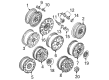 Diagram for Volkswagen Alloy Wheels - 3B0-601-027-D-03C