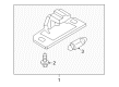 Diagram for Volkswagen Jetta License Plate Lights - 1J5-943-021-D