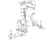 Diagram for Volkswagen Coil Spring Insulator - 8D0-412-065