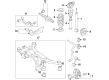Diagram for Volkswagen Passat Sway Bar - 3C0-511-409-D