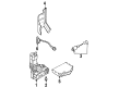 Diagram for Volkswagen Cabrio ABS Control Module - 1H1-698-117-F