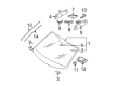 Diagram for Volkswagen Windshield - 3C0-845-011-BJ-NVB