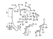 Diagram for Volkswagen Touareg Coolant Pipe - 7L0-121-058-C