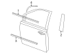 Diagram for Volkswagen Routan Weather Strip - 7B0-837-477-B