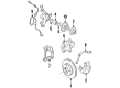 Diagram for Volkswagen Passat Brake Caliper - 357-615-123-BX