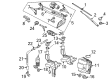 Diagram for Volkswagen CC Wiper Blade - 3C1-998-002