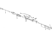 Diagram for Volkswagen Touareg Power Steering Hose - 7L6-422-891-AB