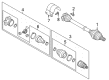 Diagram for 2015 Volkswagen Beetle Axle Shaft - 5C0-407-272-AE