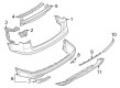 Diagram for Volkswagen Atlas Cross Sport Bumper Reflector - 3CM-945-105-C