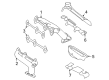 Diagram for Volkswagen Passat Exhaust Manifold - 078-253-031-BJ
