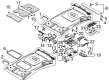 Diagram for Volkswagen CC Interior Lights - 3C0-947-291-F-95T