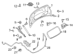 Diagram for Volkswagen Beetle Trunk Lid Latch - 5M0-827-505-K