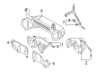 Diagram for Volkswagen Touareg Exhaust Manifold Gasket - 07Z-253-039-D