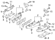 Diagram for Volkswagen Exhaust Heat Shield - 06E-253-037-AD