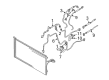 Diagram for 2005 Volkswagen Touareg A/C Hose - 7L0-820-725-E