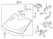 Diagram for Volkswagen Passat Windshield - 561-845-011-N-NVB