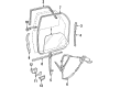 Diagram for Volkswagen Corrado Window Channel - 535-837-415