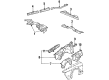 Diagram for Volkswagen Cabriolet Antenna - 200-035-503-E