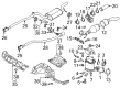 Diagram for Volkswagen Jetta Exhaust Hanger - 1K0-253-144-BC
