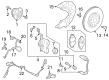 Diagram for Volkswagen GTI Wheel Bearing - 5Q0-407-621-D