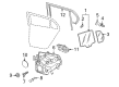 Diagram for Volkswagen GTI Window Regulator - 5K4-839-461