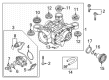 Diagram for Volkswagen Differential Seal - 0CQ-525-596-A
