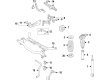 Diagram for Volkswagen Jetta Axle Support Bushings - 1K0-511-327-AQ