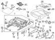 Diagram for Volkswagen Jetta Power Seat Switch - 3C0-881-254-A-9B9