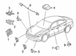 Diagram for Volkswagen Occupant Detection Sensor - 4M0-959-339-B-047