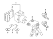 Diagram for 2008 Volkswagen Jetta ABS Control Module - 1K0-614-517-H-BEF