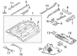 Diagram for Volkswagen Jetta Floor Pan - 1K0-803-073-C