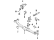 Diagram for Volkswagen Corrado Engine Mount - 535-199-354-C