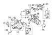 Diagram for Volkswagen Turbocharger - 06K-145-721-S