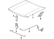 Diagram for Volkswagen Quantum Hood Latch - 867-823-507