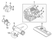 Diagram for Volkswagen EuroVan Air Filter - 074-129-620-A