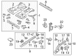 Diagram for Volkswagen Rabbit Floor Pan - 1K6-813-111-H